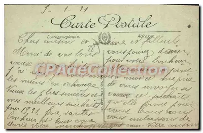 Dreux — Panorama zdrobnia Chemin de Ronde — LL — Rewers