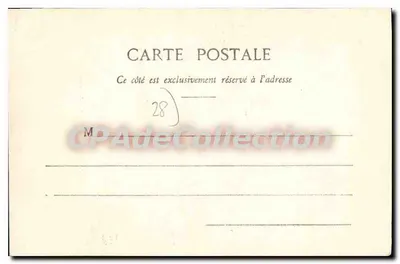 Dreux — Les Halles e o Hotel de Ville em 1875 — Ch. Foucault, editor — Verso
