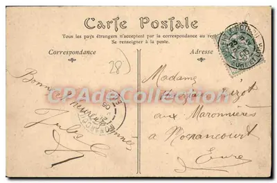 Nogent-le-Rotrou — Tượng Tướng Saint-Pol — ND-Phot — Mặt sau