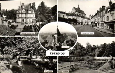 Epernon — Panorama — Editor E. Matignon, n° 6777
