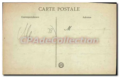 Zamek Montuel (Eure-et-Loir) — Front główna — Wydawca: Manille, n° 61 — Rewers