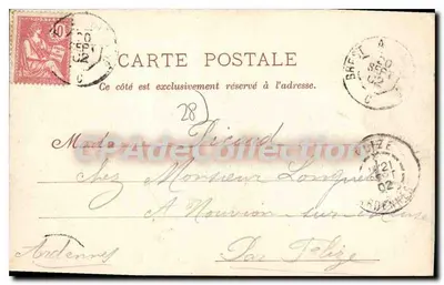Epernon — Widok z dawnej twierdzy — Jaug H. Rada, Epernon, zdjęcie P. Garniera — Rewers