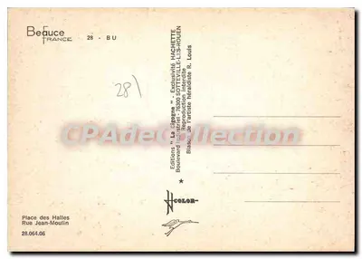 Bû - Vista da comunidade — Edições 'La Cigogne' - n°28.064.06 — Verso