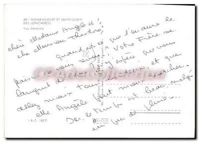 Nonancourt i Saint-Lubin — Ogólny widok — Éditions d'Art Paris — Rewers