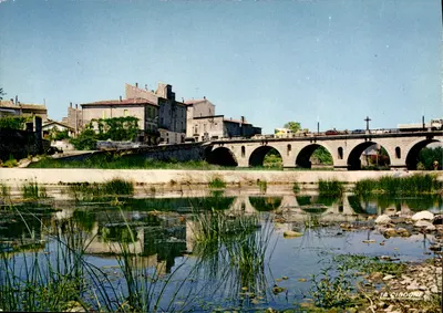 Sommières (Gard) — A Eclusa e o Ponte sobre o Vir doule — Edições Rond-Point de l'Intendance