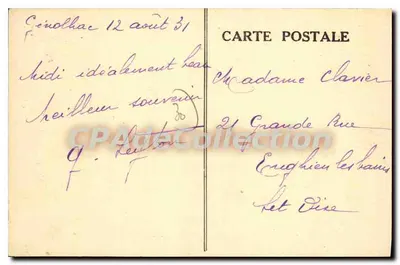 Génolhac — Vale do Luech — Editor não identificado, n° 29 — Verso