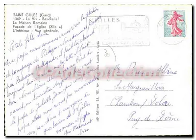 Saint-Gilles — Souvenir de Saint-Gilles — Wydawnictwo S.L. — Rewers