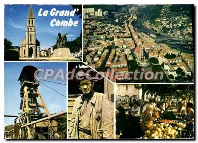 La Grand'Combe — vista aérea, editor não visível, número de série não visível