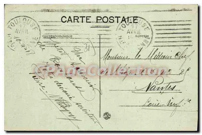 Toulouse — La Daurade, la Dalbade e o Pont-Neuf — Edição Clemence-Isaure, n°88 — Verso
