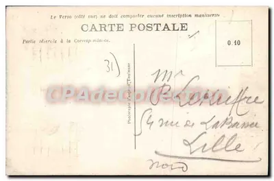 Toulouse — Gare Matabiau i Kanał Midi — CPAdeCollection — Rewers