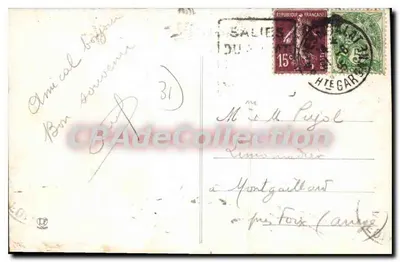 Salies-du-Salat — Margens do Salat e Passarela — La Haute-Garonne, n°582 — Verso