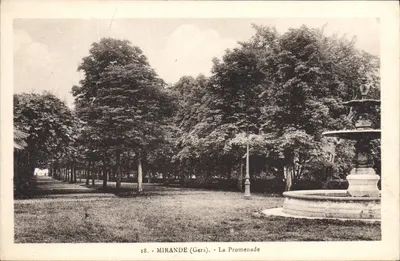 Mirande (Gers) — A Promenade — Editora Desconhecida, n° 18