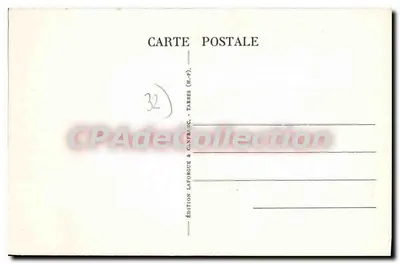Vic-fezensac (Gers) — O Kiosque — Edição Laforgue & Canfranc (Tarbes) — Verso