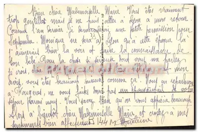 Arcachon - Côte d'Argent - A Praça Thiers e o Boulevard Promenade — LL 244 — Verso