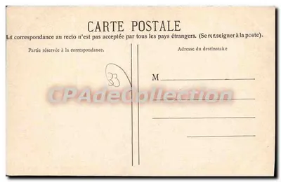 Begadan — Castelo La Tour de By — CPAPHIL — Verso