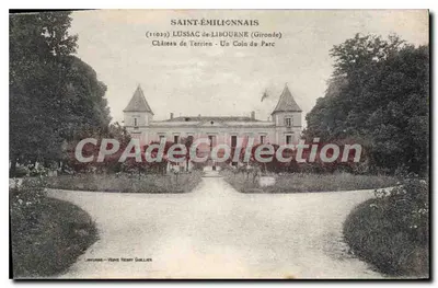 Château de Terrien — Un Coin du Parc — Vue Henry Gollier