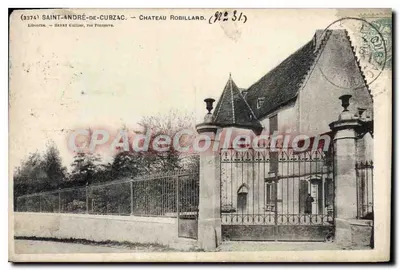Saint-André-de-Cubzac — Castelo Robillard — Henri Guillier, rua Tonnours