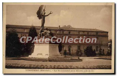 Libourne (Gironde) - Le Monument aux Morts (1914-18) - Éditions Artisques, Pierre Balleville, Bordeaux