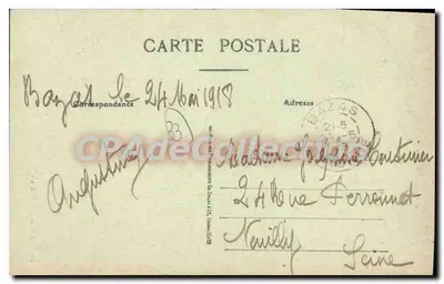 Bazas — Catedral de São João (século XIII) — Paul Cadars, foto-editora, Bazas — Verso