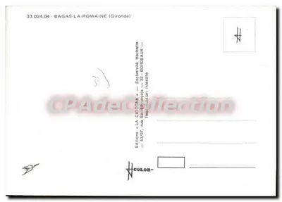 Camiran — Pamiątka z Camiran — Wydawnictwo La Cieçonne — Rewers
