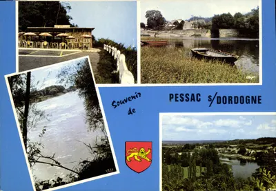 Pessac-sur-Dordogne — Recordações da cidade e de suas margens — Edições Limoges