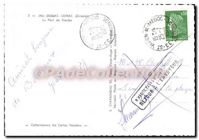 Six-Fours-la-Gage - Il Porto di Goulée — Editore Elcé, n°2 — Verso