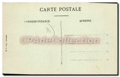 Montpellier — Arc de Triomphe — Wydawnictwo Crocotel — Rewers