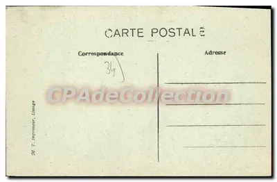 Montpellier — As Três Graças — CPAdeCollection — Verso