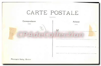 Montpellier : Igreja de Nossa Senhora das Mesas — O altar e a estátua da Virgem — Verso