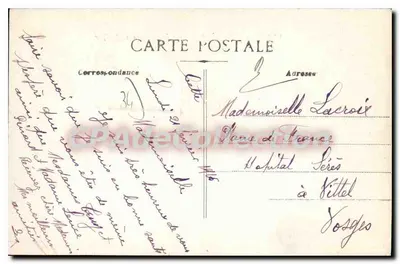 Quai d'Alger — Estação Balnear — Cette — Editor não identificado — Verso