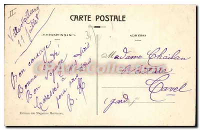 CETTE - Centrale plein, Kiosk Franeké — Achterkant