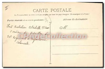 Fort Richelieu — Marsylia — Guende phot. Marsylia, n° 469 — Rewers