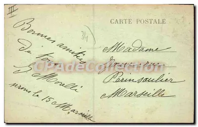 Lamalou-les-Bains — Vista geral — editor D. Lamalou-les-Bains — Verso