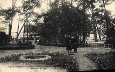 Balaruc-les-Bains (Hérault) — Interior do Parque — Edição Irène