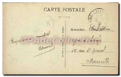 Bordas do Orb em LAVERNIÈRE — Marcel, editor, L'analogue dos Bains, n°24 — Verso