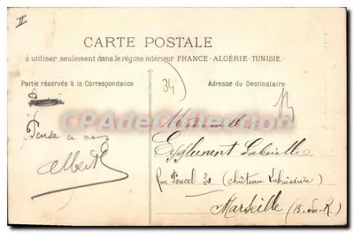 Lamalou-les-Bains — Le Bitoulet — Jules Lauze, Grand Bazar — M.G. n°13 — Rewers
