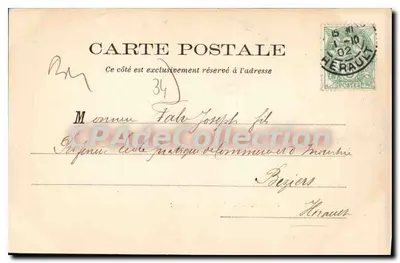 Pézenas — Las orillas del Hérault — Editor Ruciano, Pézenas — Reverso