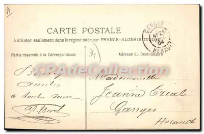 Źródło Capus — Lamalou-les-Bains — Jules Lauze, Grand Bazar — Rewers