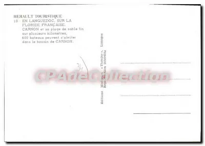 CARNON — Seu porto e sua praia — Edições Théodèse — Verso