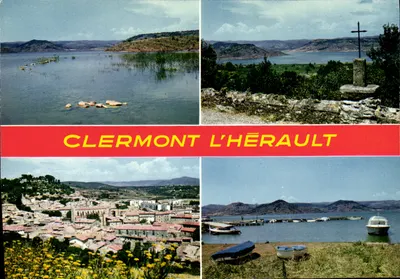 Clermont l'Hérault — Barragem e Lago Salagou — Edições Color