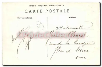 Cancale — La Caravane — G.F. — Zbiór Crolard — Rewers