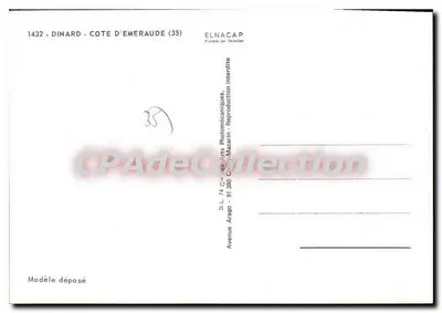 Dinard — Wybrzeże Emeraude — Elnacap — Rewers