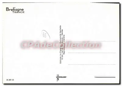 Saint-Lunaire — Panoramablick — Éditions La Cigogne — Rückseite