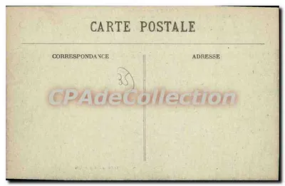 Saint-Malo — Le Grand-Bé — Ruínas de um antigo Convento — G.F. — Côte d'Émeraude — Verso