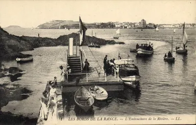 As margens da Rance — A foz do rio — LL.