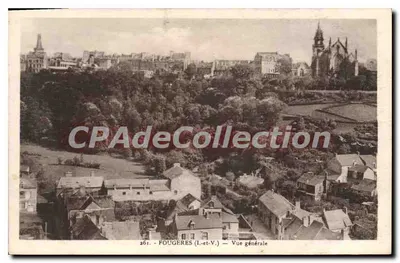 Fougeres (Il-et-V.) — Allgemeiner Blick — Edition La Cigogne, Rennes