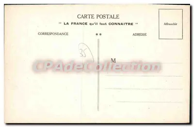 Rennes, Montfort-sur-Meu, Saint-Malo, Fougères, Redon — Departamento de Ille-et-Vilaine — Editor 'La France qu'il faut connaître' — Verso