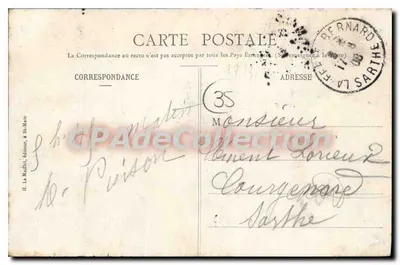 Dol-de-Bretagne — La Cathédrale (XIIIe siècle) — HLM, n° 026 — Verso