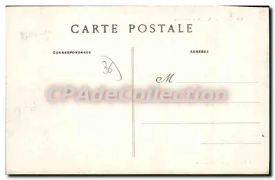 Châteauroux — Ogólny widok — Wydawnictwo Marnibur, Châteauroux — Rewers