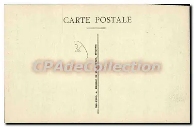 Châteauroux — Widok z obniżki miasta (Widok przez bramę Starego więzienia) — Wyd. G. G. et Fils, Châteauroux — Rewers